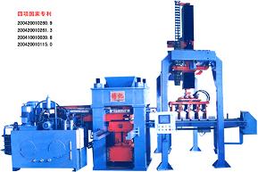 DY850型多功能液壓壓磚機