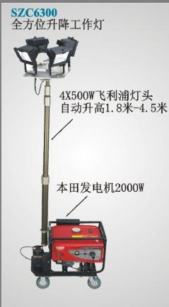 全方位移動照明車