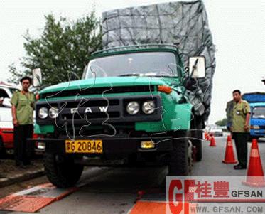 便攜式靜動態(tài)汽車稱重儀國家著名品牌桂豐