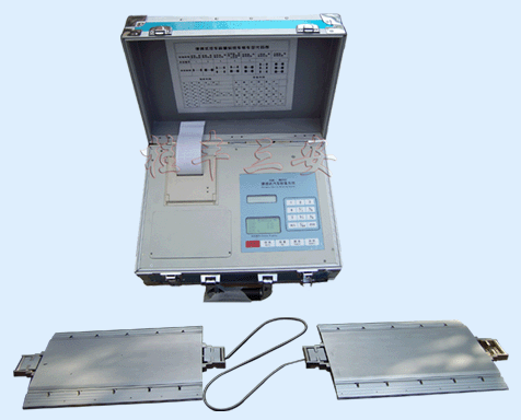便攜式汽車稱重儀桂豐三安輪胎檢測專用儀器
