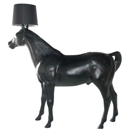 供應米蘭夢Moooi- Horse Lamp 黑馬