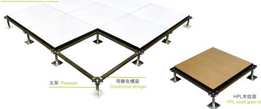 高強度木基防靜電活動地板