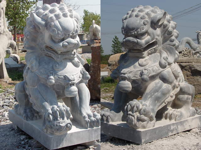 石獅子，北京獅，港獅，門(mén)獅，蹲獅，走獅，臥獅