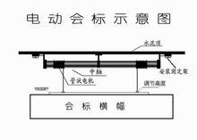 電動(dòng)升降會(huì)標(biāo)