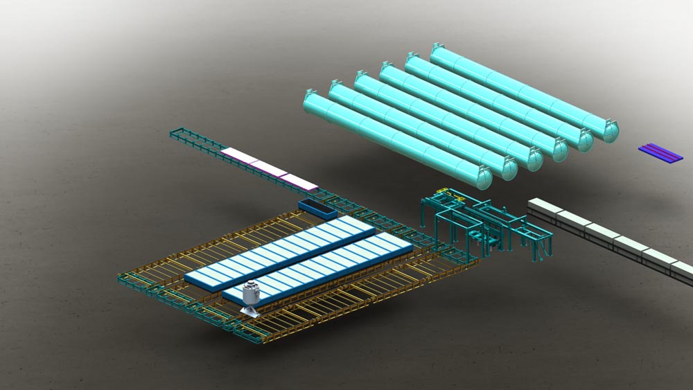加氣混凝土生產(chǎn)線設(shè)備制作及其技術(shù)輸出