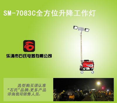 全方位應(yīng)急照明車，2*500W自動升降工作燈