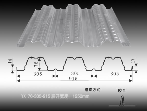 熱銷壓型鋼板樓承板，安徽樓承板鋼承板公司