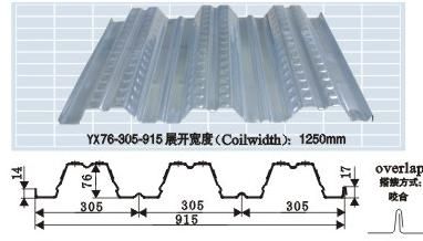 安徽銷售YX76-305-915型樓承板