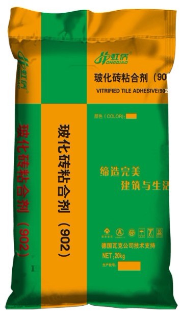 玻化磚粘合劑902虹僑防水品牌