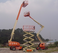 唐山高空作業(yè)平臺出租 JLG24米直臂式