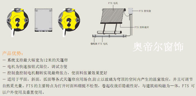 fts電動天棚簾