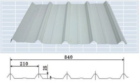 供應YX25-210-840型彩鋼瓦