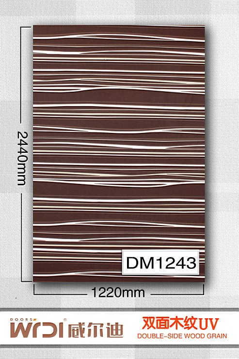 供應(yīng)櫥柜門板雙面木紋UV板沈陽威爾迪