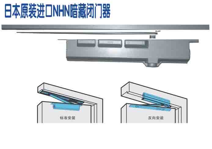 日本原裝進(jìn)口NHN大發(fā)暗藏閉門器