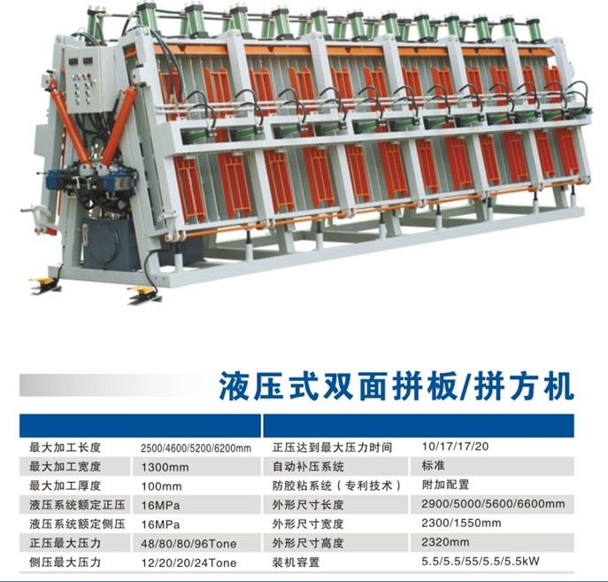 風(fēng)車式氣動(dòng)（液壓）拼板機(jī)