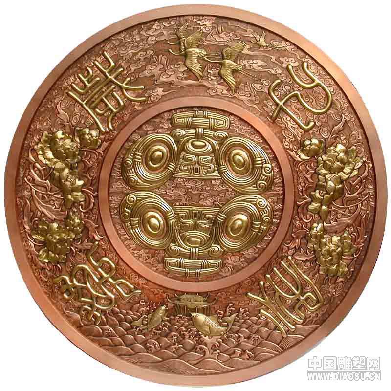 石雕和諧玉璧，文化廣場(chǎng)石雕，嘉祥石雕，城市雕塑，小