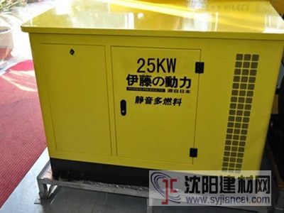 上海伊藤25kw多燃料發(fā)電機