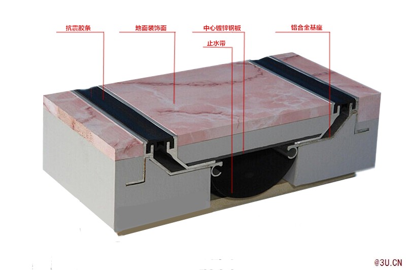 抗震型樓地面變形縫SFFS常熟直銷