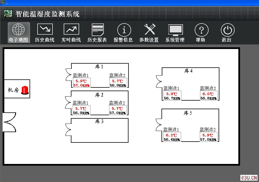 檔案館溫度調(diào)控系統(tǒng)